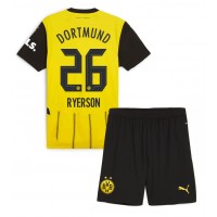 Borussia Dortmund Julian Ryerson #26 Koti Peliasu Lasten 2024-25 Lyhythihainen (+ Lyhyet housut)